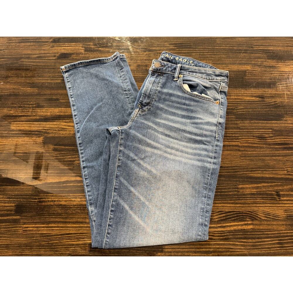 AE Men's Blue Jeans - Original Straight (Size 34-36, Pre-Owned - Excellent)